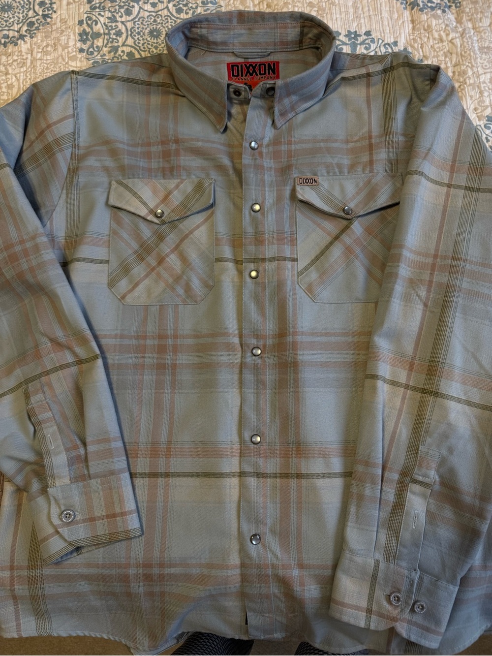 Dixxon men’s “Malibu” long sleeve flannel shirt 2x nwot -ltd edition